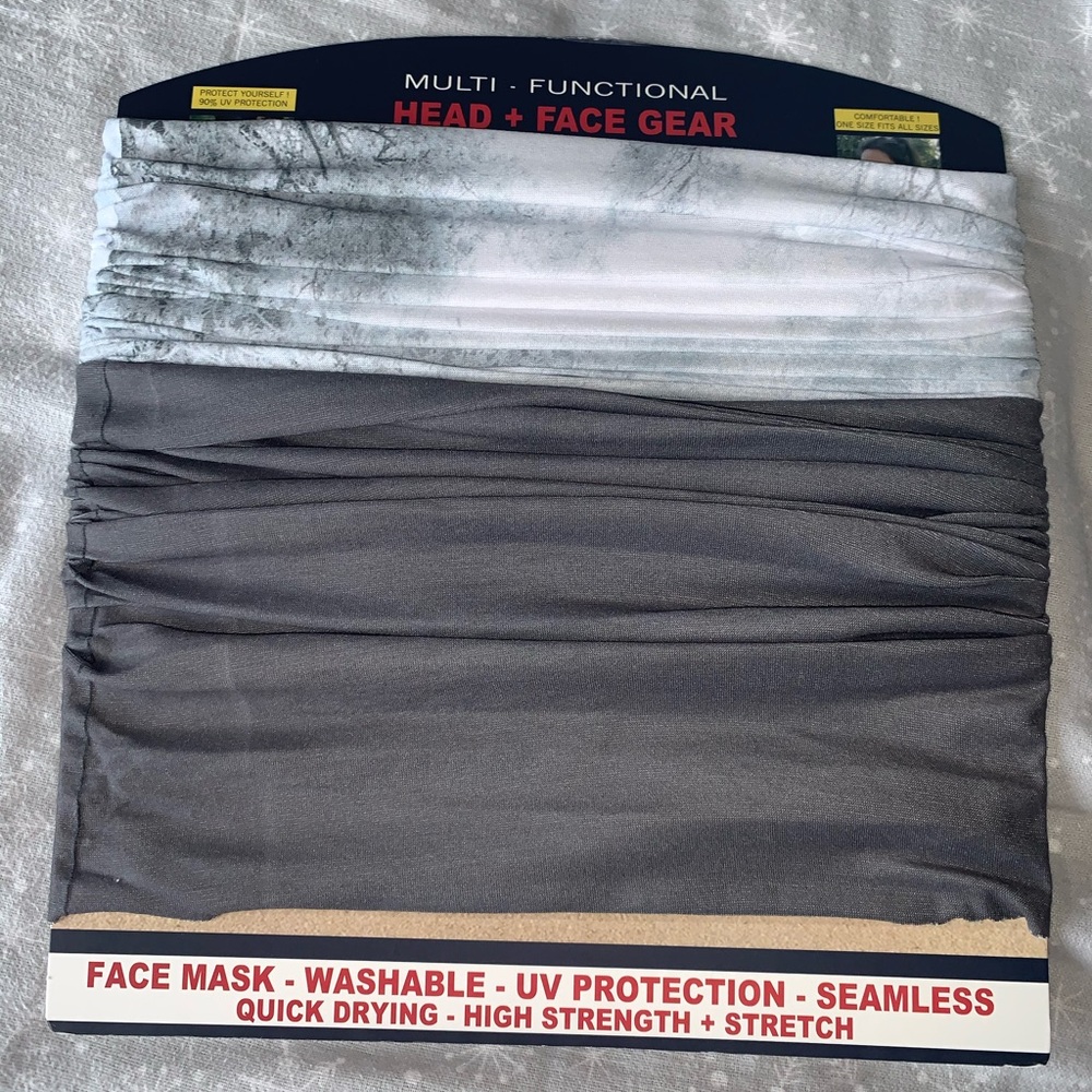 Face mask multifunctional UV friendly